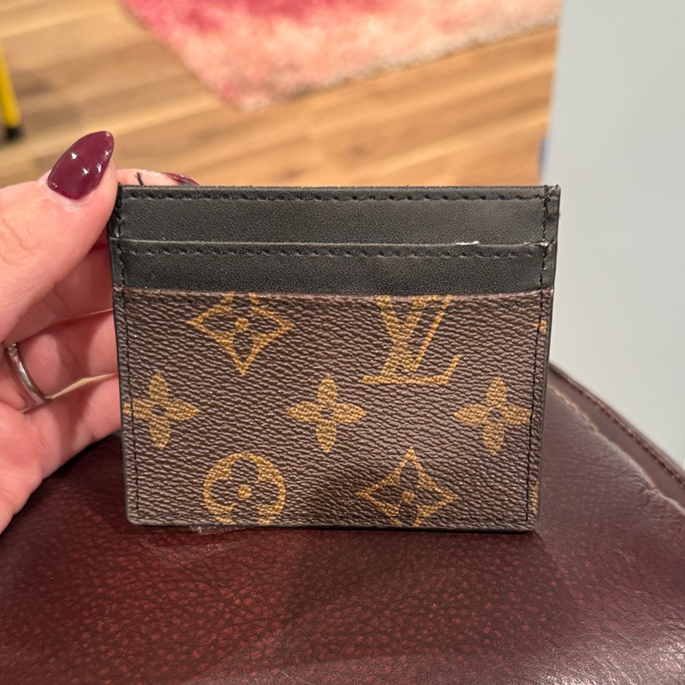 Brown monogram wallet